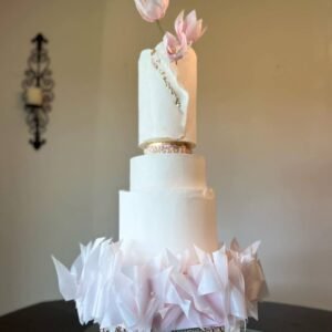 Luxury White and Rose Magnolia